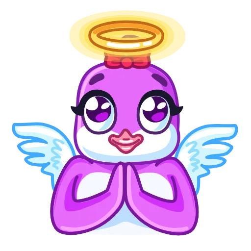 😇 Стикер «Lolo and Pepe» для Telegram