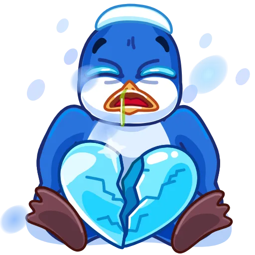 💔 Стикер «Lolo and Pepe» для Telegram