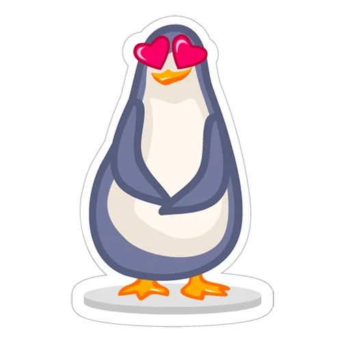 😍 Стикер «LE penguins UA» для Telegram