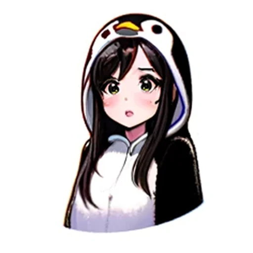 Стикерпак Penguin Tyan для Telegram