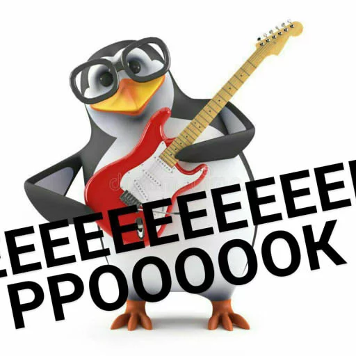 🎸 Стикер «pengven» для Telegram
