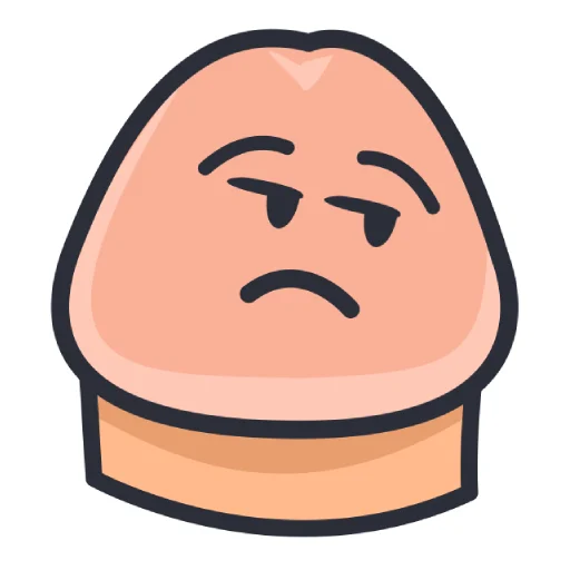 😒 Стикер «Смайлики-члены» для Telegram