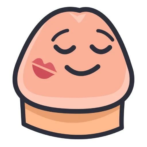 😘 Стикер «Смайлики-члены» для Telegram
