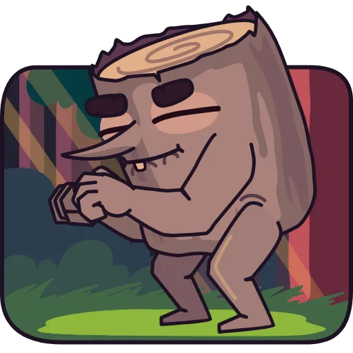 🍆 Стикер «Pen&;OK» для Telegram