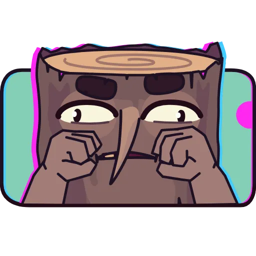 😵‍💫 Стикер «Pen&;OK» для Telegram
