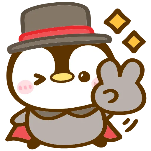 ✌ Эмодзи «Penpen Autumn» для Telegram