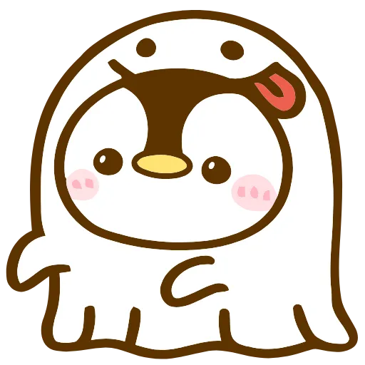 👻 Эмодзи «Penpen Autumn» для Telegram