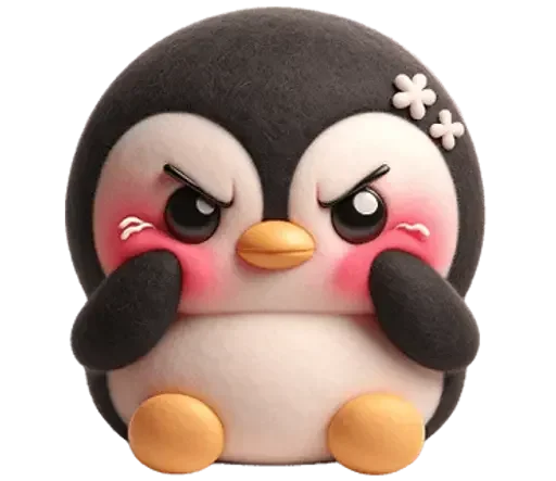 🤬 Стикер «Penguins» для Telegram
