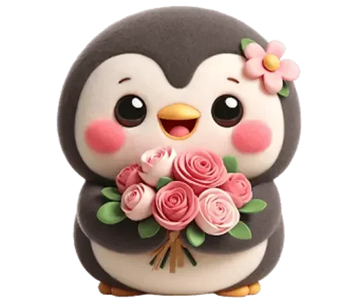 🏵 Стикер «Penguins» для Telegram