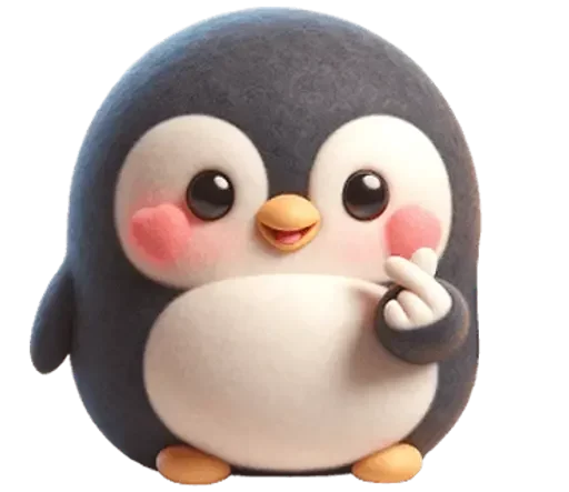 Стикерпак Penguins для Telegram
