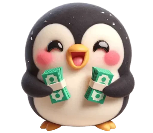 🤑 Стикер «Penguins» для Telegram