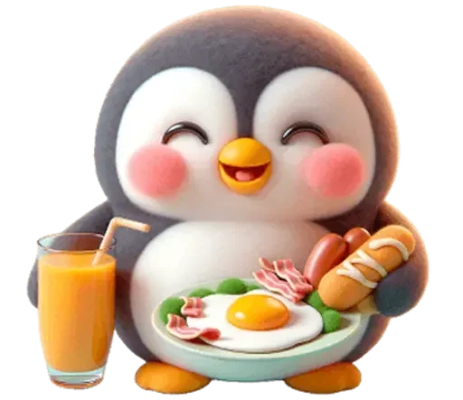😝 Стикер «Penguins» для Telegram