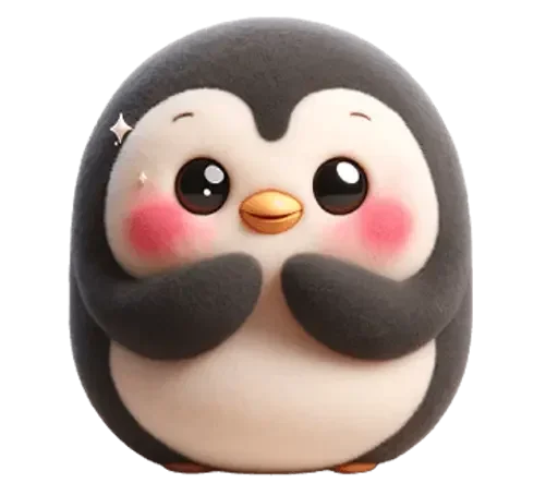 😇 Стикер «Penguins» для Telegram