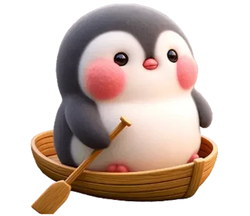 😑 Стикер «Penguins» для Telegram