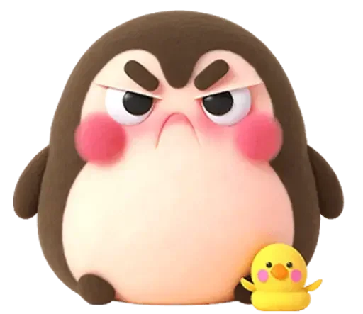 ☹️ Стикер «Penguins» для Telegram