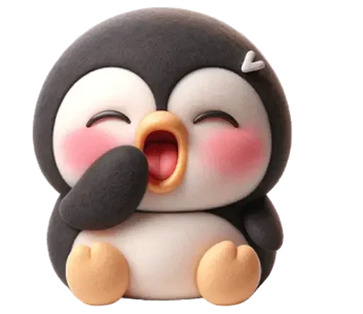 🥱 Стикер «Penguins» для Telegram