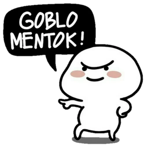 👆 Стикер «Pentol Befz» для Telegram