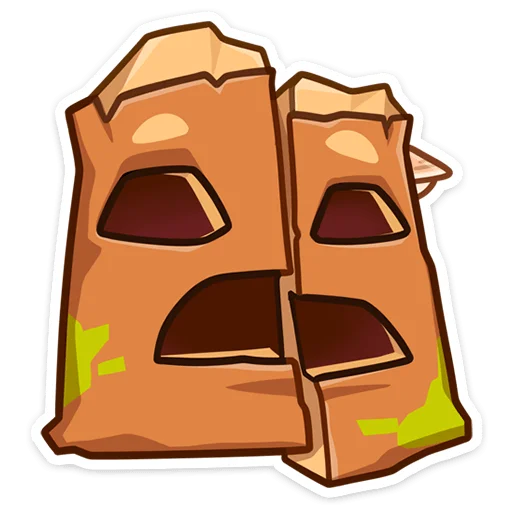 😰 Стикер «Пенёк Пеня» для Telegram