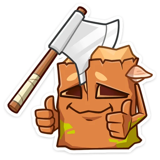 👍 Стикер «Пенёк Пеня» для Telegram
