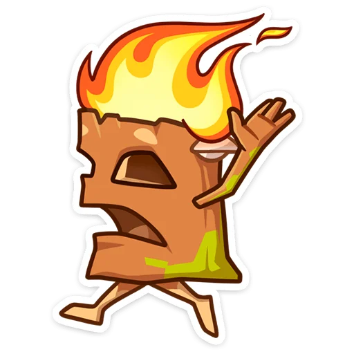 🔥 Стикер «Пенёк Пеня» для Telegram