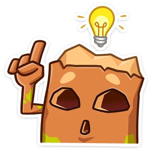 💡 Стикер «Пенёк Пеня» для Telegram