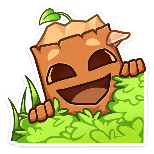 😃 Стикер «Пенёк Пеня» для Telegram
