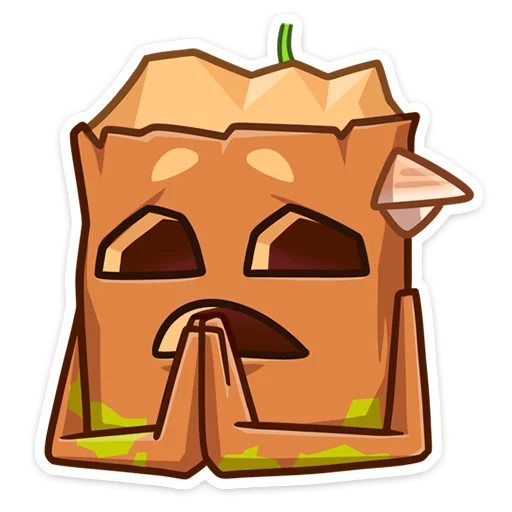 🙏 Стикер «Пенёк Пеня» для Telegram
