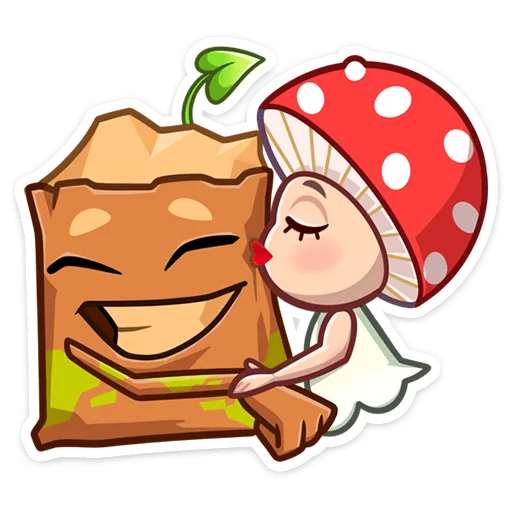 😘 Стикер «Пенёк Пеня» для Telegram