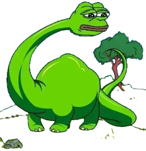 🦖 Стикер «Пепа» для Telegram