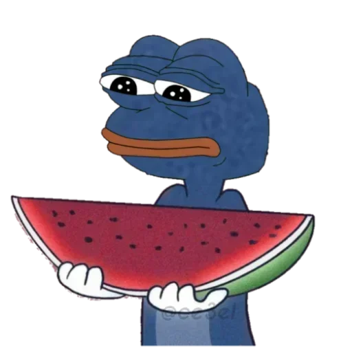🍉 Стикер «Пепа» для Telegram