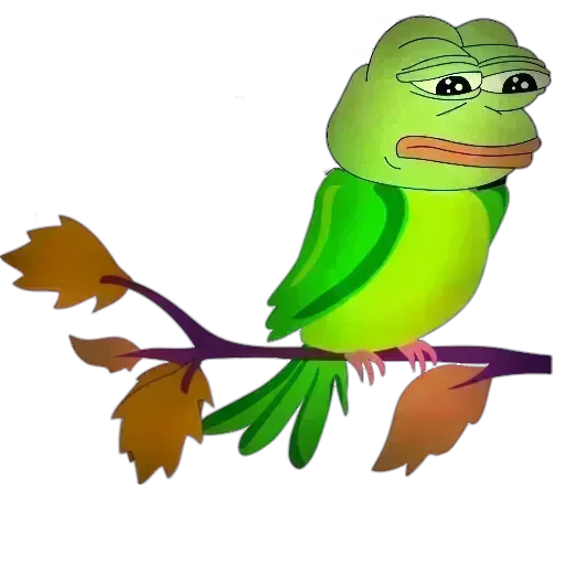 🦜 Стикер «Пепа» для Telegram