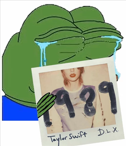😭 Стикер «Pepe Пепе» для Telegram