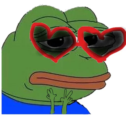 😐 Стикер «Pepe Пепе» для Telegram