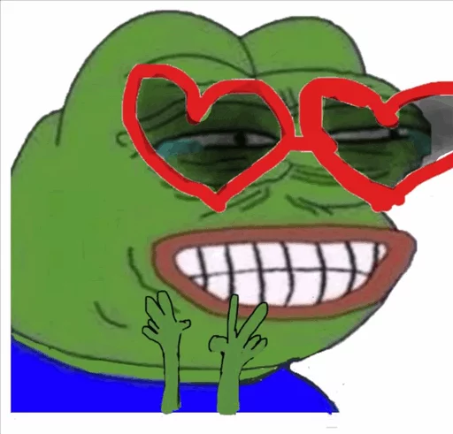 😹 Стикер «Pepe Пепе» для Telegram