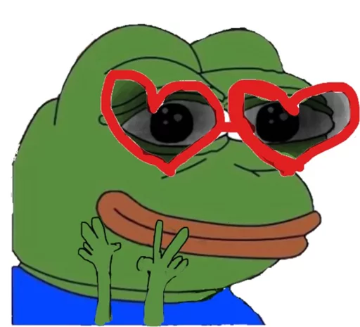 😐 Стикер «Pepe Пепе» для Telegram