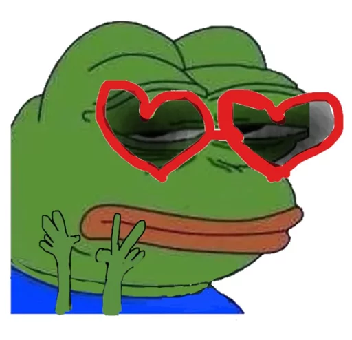 😐 Стикер «Pepe Пепе» для Telegram