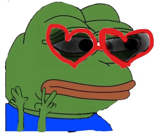 😐 Стикер «Pepe Пепе» для Telegram