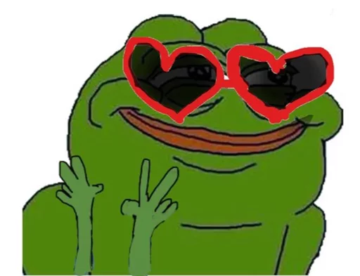 ☺️ Стикер «Pepe Пепе» для Telegram