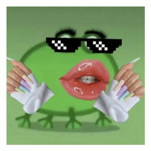 💚 Стикер «ПепЕ» для Telegram