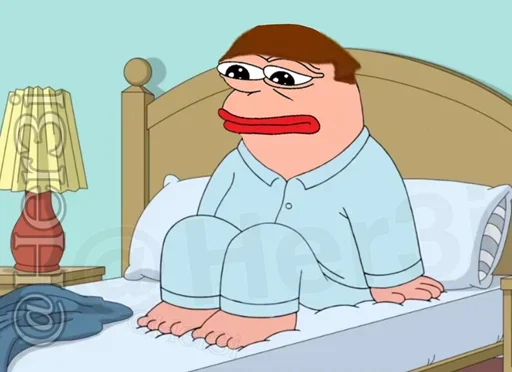 🐸 Стикер «Family Guy [ pepe ] -» для Telegram