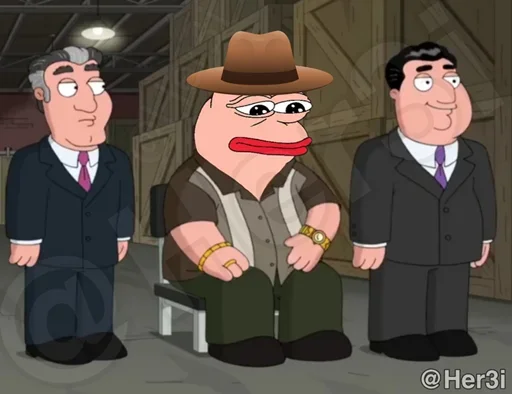 🐸 Стикер «Family Guy [ pepe ] -» для Telegram