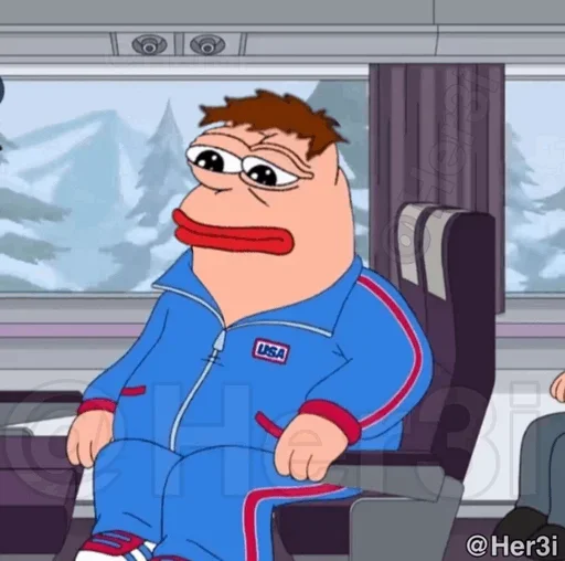 🐸 Стикер «Family Guy [ pepe ] -» для Telegram