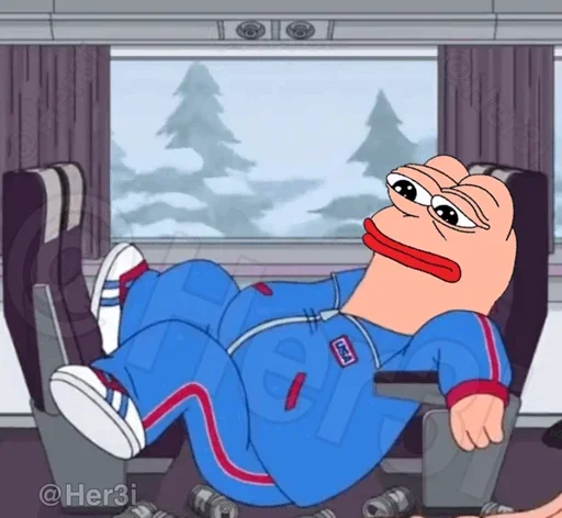 🐸 Стикер «Family Guy [ pepe ] -» для Telegram