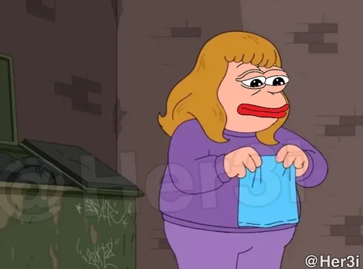🐸 Стикер «Family Guy [ pepe ] -» для Telegram