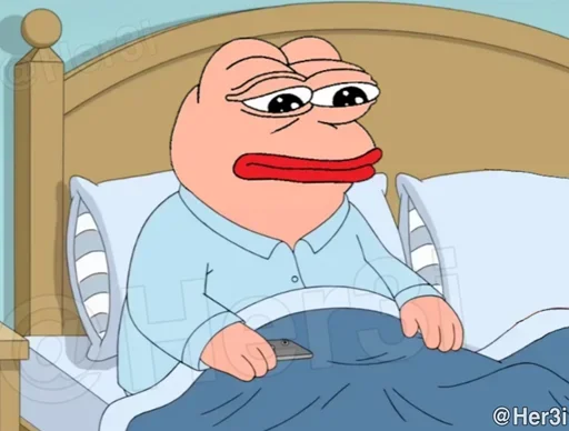🐸 Стикер «Family Guy [ pepe ] -» для Telegram
