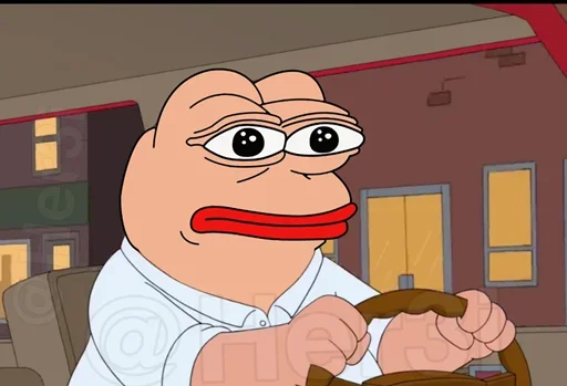 🐸 Стикер «Family Guy [ pepe ] -» для Telegram