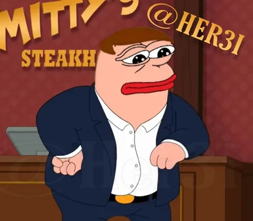 🐸 Стикер «Family Guy [ pepe ] -» для Telegram