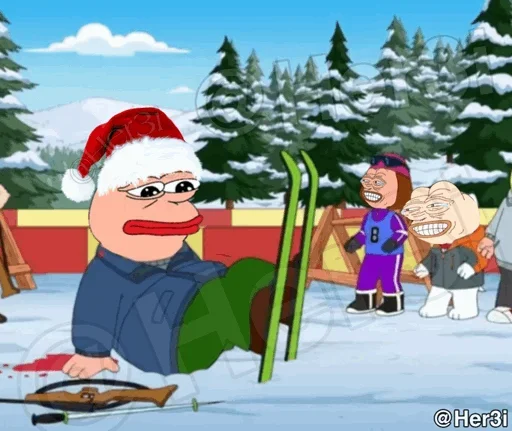 🐸 Стикер «Family Guy [ pepe ] -» для Telegram