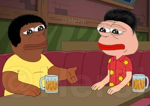 🐸 Стикер «Family Guy [ pepe ] -» для Telegram