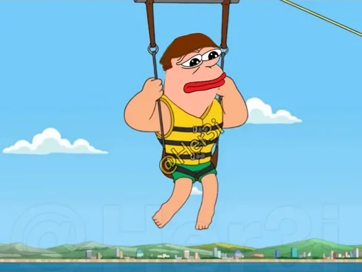 🐸 Стикер «Family Guy [ pepe ] -» для Telegram